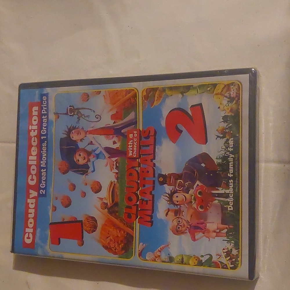 Cloudy Meatballs DVD